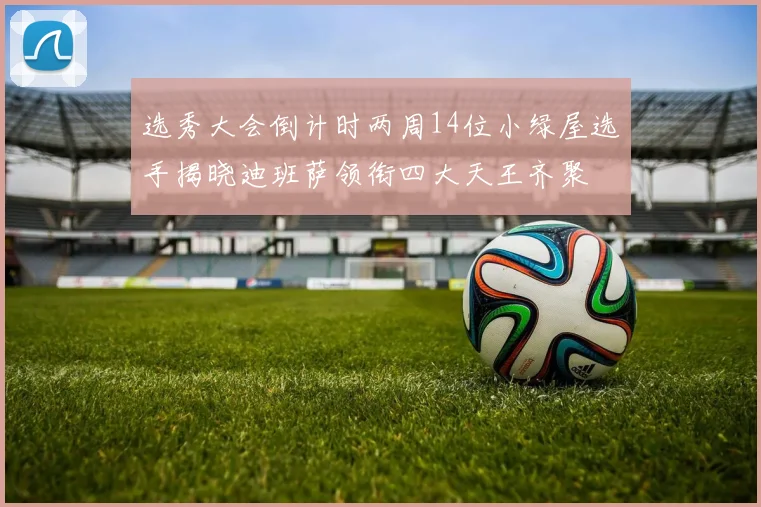 选秀大会倒计时两周14位小绿屋选手揭晓迪班萨领衔四大天王齐聚